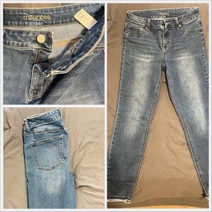 Maurices Blue Skinny Jeans